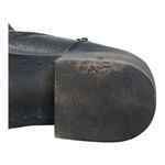 London Fog  Black Faux Leather Buckle Ankle Booties Women’s Size 8.5M Photo 8