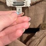 Gimmicks by BKE Gimmicks Taupe Oversized Button Down Flowy Long Sleeve Blouse- Size Small Photo 2