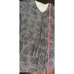 J. Jill Wearever Collection Dress Women's Small Sleeveless Floral Office Church Black Photo 9