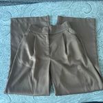 House of Harlow Beige Satin Wide Leg Trousers Size XS Photo 1