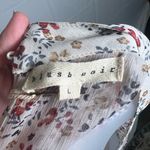 Blush Noir Floral Print Women's Blouse Photo 8