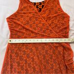 CAbi  Play Day Flip Dress Reversible Floral Polka Dot Sleeveless Fit & Flare Mesh Photo 14