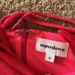 superdown Revolve  Sydney Sparkle Mini Dress in Pink sz small Photo 11