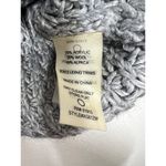 Tracy Reese Plenty By Cowl Neck Chunky Knit Sweater XS Oversized Gray Layering Photo 3