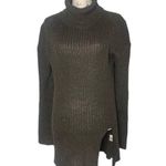 SheIn SZ S long green turtleneck sweater Photo 3