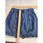 Forever 21 Blue Jean Skirt Button Front Denim Women’s Jr Size Small Y2K Mini Photo 3