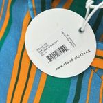 STAUD Rigina Linen Stripe Crop Top, Ibiza Stripe Size 14 New w/Tag Retail $195 Photo 3