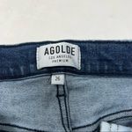 AGOLDE Sophie high rise Skinny crop Ribbed Jeans size 26 DR Photo 4