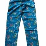 Lands’ end women’s high rise everyday active skinny pants blue teal XS Photo 4