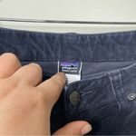 Patagonia  dark blue straight leg corduroy pants sz 28 Photo 3