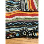 Kathmandu Imports Womens Hoodie Tunic Sz S/M Aztec Tapestry Embroidered Hippie Photo 9