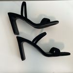 Lulus  black strappy suede sandals Photo 3