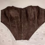 Pretty Little Thing Brown Corset Top Photo 0