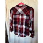 Maurice's  Multi-Colored Plaid Button Down Top Woman’s Size Medium Photo 9
