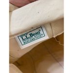 L.L.Bean Vintage Classic Canvas BOAT AND TOTE ZIPPER Bag PINK WHITE MOM Photo 12