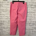 Talbots Women’s PERFECT CROP CURVY bubblegum pink casual pants Size 6 Photo 1