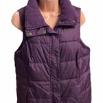 Old Navy  Puffer Vest Purple Size Medium‎ Photo 0