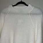 Kaari Blue  women’s size XL ivory pullover sweater long sleeve semi sheer new Photo 2