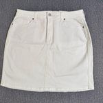 Sonoma Women’s White Denim Skirt Photo 0