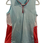 Bette &‎ court blue coral tank golf medium top Photo 0
