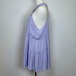 Anthropologie ‘Lavinia’ Halter Blouse Lilac Boho Sleeveless Women’s Size Large Photo 6