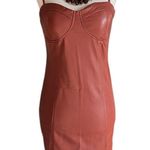 Shinestar Pleather Principle Vegan Leather Mini Dress Photo 5