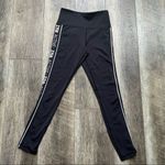 Zyia  Active Striped Logo Light N Tight 7/8 Leggings Size 2 Photo 4