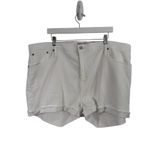 J.Crew Denim Shorts White Summer Preppy AF225 NEW Womens Plus Size 36 Photo 1