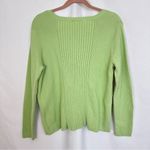 Fashion Bug  Sweater Round Neck Long Sleeve Pullover‎ Womens Size 22/24 Green Photo 6