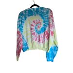 BLANK NYC NWT rainbow tie dye cropped sweater Photo 10