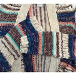 Lucky Brand Womens Fairfax Striped Sweater Fringe Duster Cardigan - Sz XS Photo 3