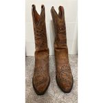 Dan Post NWOT Women's Sidewinder Western Full Grain Tan Mad Cat Leather Boot, 10 Photo 2