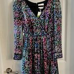 Kate Spade 1084 NWT  Metallic Multi Dot Mini Dress Size 0 Photo 4