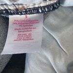 No Boundaries NoBo Juniors SZ 5 A-Line Mini Jean Skirt Mid-Rise Frayed Hem Stretch Dark Wash Photo 4