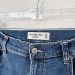 Abercrombie & Fitch [] The Flare Ultra High Rise Jeans Medium Wash Sz 32 14 Long Photo 9