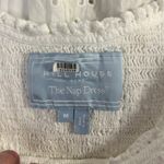 Hill House RTR The Eyelet Louisa Nap Dress White Sz Medium cottage core crochet Photo 4