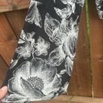 Melrose and Market  Floral Hatchback Bell Sleeve Black Blouse Size Small NWT Photo 13