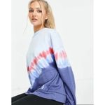 Free People  FP Movement Ombre Tie-Dye Metti Crew Size Large Sweatshirt Photo 2