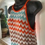 C&C California  Chevron Knit Dress/Swim Coverup Women’s Size S Photo 2