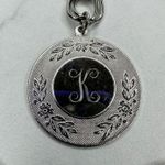 Silver Tone K Initial Chain Link Belt Y2K Festival XS/Small (XS/S) ✨ Photo 1