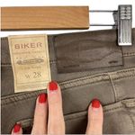 ALLSAINTS NWT All Saints Biker Moto Zipper Accents Ankles Cropped Skinny Jeans Size 28 Photo 10