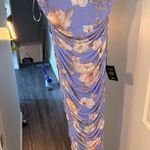 Lulus Lavender Floral Dress Photo 1