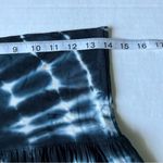 Cienna tie dye Knee length skirt blue white size large Photo 8