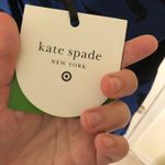 Kate Spade x Target NWT Women's Classic Rose Jumpsuit Blue/Black Size 2 Blue Photo 3