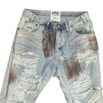 One Teaspoon  Distressed Paint Splatter Jeans(Size 26) Photo 4