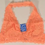 Free People NWT Halter Bralette In Orange Photo 1