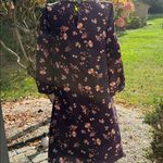 Amour Vert Amour vent three-quarter sleeve floral silk dress Photo 2