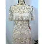 Mac Duggal Floral Embroidered Sheer Mesh Dress Blush 12 Photo 9