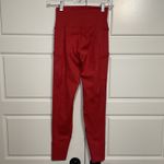 Aerie OFFLINE By The Hugger Red Heathered High Waisted Leggings with Pockets S Photo 5