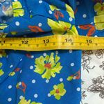 Draper James  Floral Blue Dress with Yellow Accents Size Small NWT Photo 6